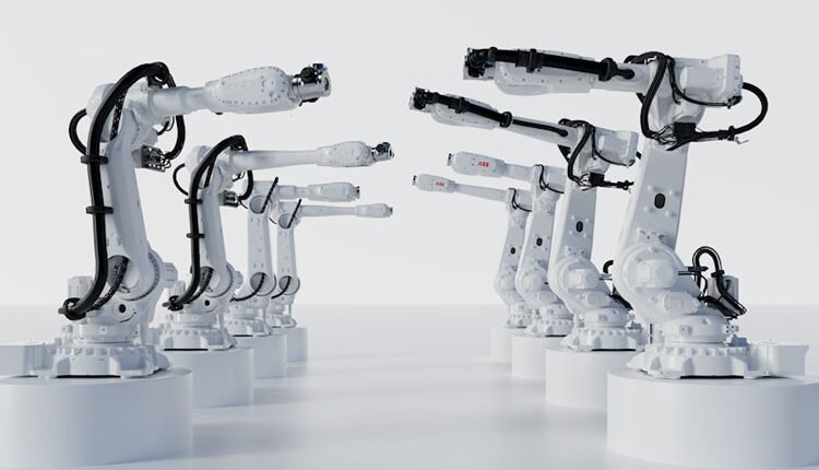 New large ABB robots increase speed and flexibility for material handling on EV battery production