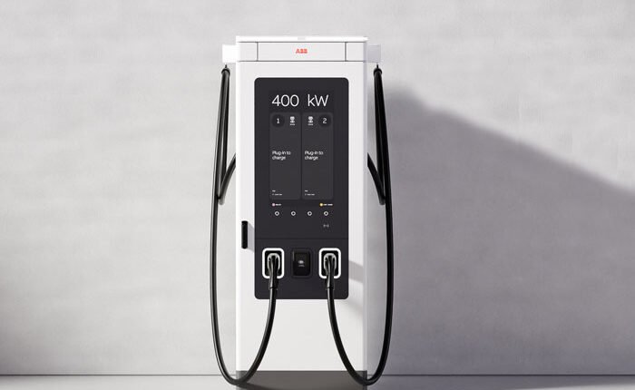 ABB E-mobility A400 charger front view