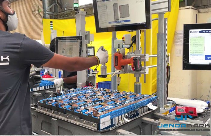  Jendamark Automation correct assembly of battery pack