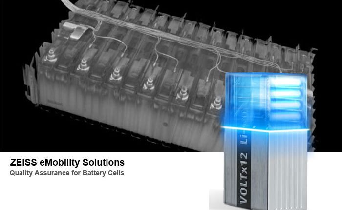 High-resolution industrial CT for NEV battery cell performance and safety