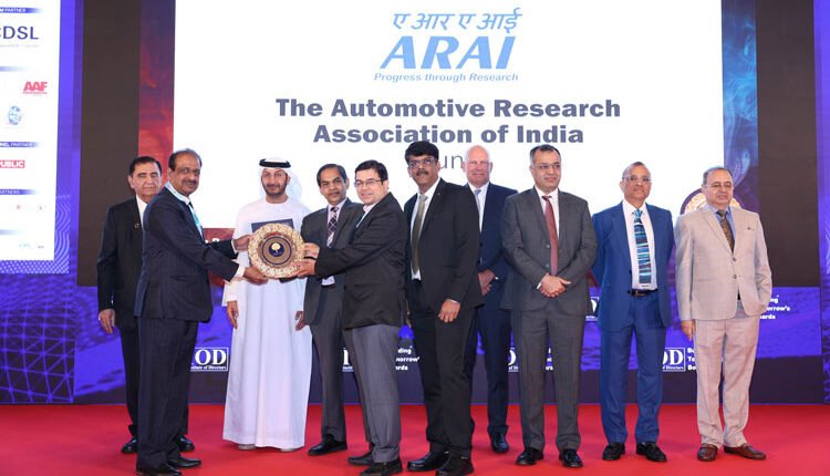 ARAI bags the prestigious Golden Peacock Innovative Product / Service Award, 2025!